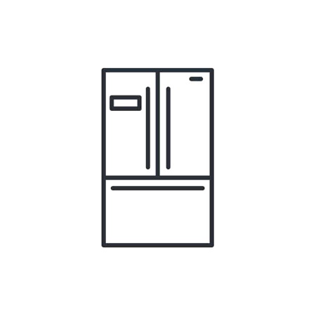 french door fridge